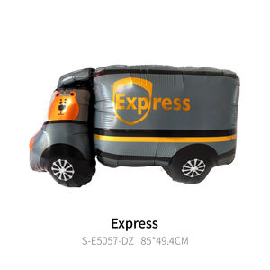 Cymylar Officier Ours Police Voiture Ballons Ambulance Camion Express Feuille Ballon pour Anniversaire Graduation Fête <span class=keywords><strong>D</strong></span>écoration - Product Image 3