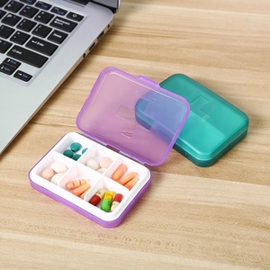 Wholesale High Quality Customizable Logo Portable Pill <b>Storage</b> <b>Box</b> 6-Compartment PP <b>Material</b> Multicolor Option for Chemo - Product Image 2