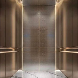 Ascenseur de passagers de style moderne 1000 kg avec entraînement AC et machine de traction sans engrenages pour utilisation dans les centres commerciaux de 10 étages - Product Image 1