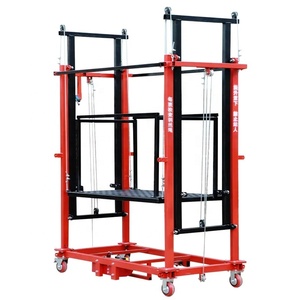<span class=keywords><strong>Plataforma</strong></span> de <span class=keywords><strong>Andamio</strong></span> con Escalera Elevadora Eléctrica Telescópica Móvil de 0.5 Toneladas y 2-6 <span class=keywords><strong>Metros</strong></span> para Construcción - Product Image 2