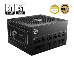 พาวเวอร์ซัพพลายรุ่นใหม่ A850GL PCIE5 II รองรับ PCIE 5.1 และ ATX 3.1 แบบ Full Modular 80 Plus Gold 850W สำหรับคอมพิวเตอร์เกมมิ่งพีซี เคสตั้งโต๊ะ Msi - Product Image 4