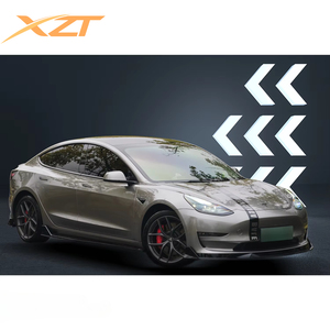 Kit aérodynamique : Diffuseur arrière et lèvre avant avec éclairage pour <span class=keywords><strong>Tesla</strong></span> <span class=keywords><strong>Model</strong></span> <span class=keywords><strong>3</strong></span> 2018-2023 - Product Image 4