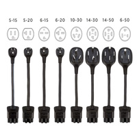 Adaptateur NEMA 14-50 pour Tesla Gen 2 32 Amp 240V Chargeur mobile Capteur de température Chipset Gaine en PVC TPE Protection Voitures Neuf