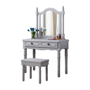 Meubles de chambre à coucher en vente chaude <span class=keywords><strong>coiffeuse</strong></span> en bois massif <span class=keywords><strong>rustique</strong></span> <span class=keywords><strong>coiffeuse</strong></span> Table de maquillage <span class=keywords><strong>coiffeuse</strong></span> pour chambre à coucher - Product Image 4