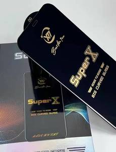 2023 <span class=keywords><strong>film</strong></span> de protection en verre Super <span class=keywords><strong>X</strong></span> de haute qualité pour IPhone 14pro max 14 12 13 9h <span class=keywords><strong>film</strong></span> en verre trempé Super grand arc - Product Image 6