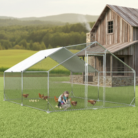 Nouvelle volière Senyi de type A pour élevage de poulets, facile à installer, confortable, 4x3x2m, en acier galvanisé à chaud, longue durée de vie