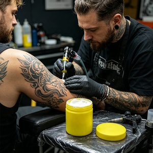 Crema para Tatuajes de Entrega Rápida Premium 10g 30g 500g para Uso de Emergencia en Tiendas de Tatuajes y Salones de Belleza - Product Image 1