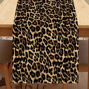 <span class=keywords><strong>Camino</strong></span> <span class=keywords><strong>de</strong></span> <span class=keywords><strong>Mesa</strong></span> y Mantel <span class=keywords><strong>de</strong></span> Lino Personalizable con Estampado <span class=keywords><strong>de</strong></span> Leopardo, <span class=keywords><strong>Estilo</strong></span> Bohemio <span class=keywords><strong>Mexicano</strong></span>, Decoración para el Hogar, Superventas - Product Image 2