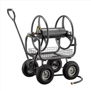 High Quality 4-wheels Industrial Hose Reels Garden Hose Reel Cart