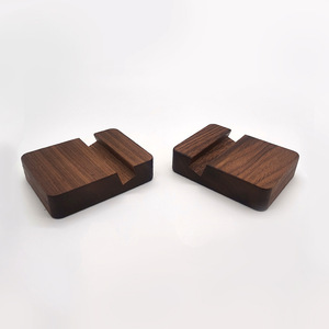 Beechwood <b>Tablet</b> <b>Stand</b> Solid Wood Phone Holder Desktop Bracket Modern Simple Design - Product Image 2