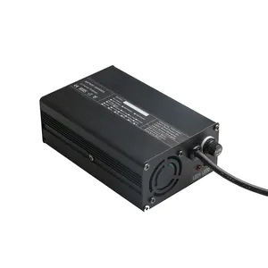 4S LiFePO4充电器14.5V 5A 72.5W，带5.5x 2.1毫米DC连接器，用于12V 20Ah便携式LiFePO4深循环充电电池