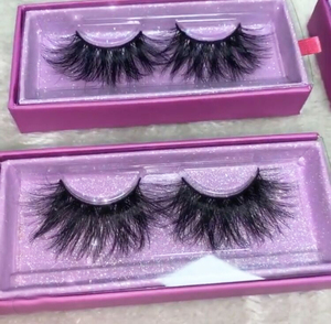 Dính Nga Curl lông mi với các loại khác nhau tự nhiên Dải Lông mi trông giống như phần mở rộng Faux Mink lông mi bán buôn - Product Image 3