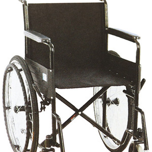 Silla de Ruedas Manual Plegable Ligera de Acero, Ayuda para la Movilidad de Personas Mayores, Equipo de Rehabilitación - Product Image 1