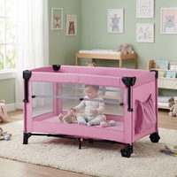 Parc de jeu intérieur pour bébé, norme européenne, très populaire, lit de voyage portable pour enfants de 0 à 3 ans