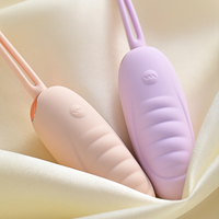Vibromasseur de balle de Massage féminin confortable 10 fréquence balle érotique vibrant saut oeufs bâton vibrateur pour femmes adulte érotique