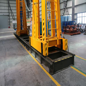 Grue à portique hydraulique montée sur rails avec moteur capacité de levage de 45/70 tonnes à télécommande pour la petite manipulation de l'espace - Product Image 3