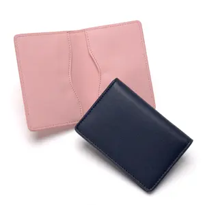 Minimalism Foldable Soft Leather Coin Purse Factory Direct Sales High Quality Wallet Concise Classification Credit Card Holder
