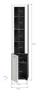Design tedesco singolo lavello mobile da bagno commerciale per hotel funzione pulita-modello X06F1711 - Product Image 3