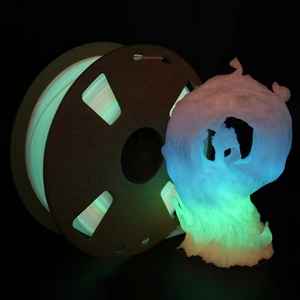 Filamento de PLA de Seda de Alta Calidad, 1 kg/rollo, Doble Arcoíris, Tres Colores - Product Image 2