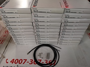 หน่วยไฟเบอร์ออปติกเซ็นเซอร์ปรับเทียบด้วยมือของ Keyence <span class=keywords><strong>FU</strong></span>-<span class=keywords><strong>67V</strong></span> สะท้อนแสงของแท้ใหม่ - Product Image 4