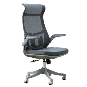 Di fascia alta Executive <span class=keywords><strong>Computer</strong></span> da ufficio Design moderno stile reclinabile ergonomico in Mesh poggiatesta alto con ruote - Product Image 4