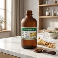 Etiquetas Personalizadas para Productos Herbales, Etiquetas Autoadhesivas en Rollo para Botellas, Impresión de Códigos de Barras y Códigos QR, Etiqueta Impermeable con Información de Empaque