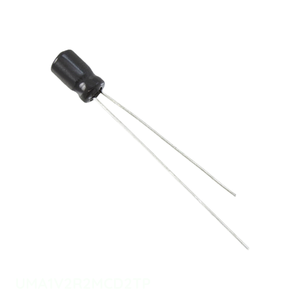 ตัวแทนจำหน่ายอย่างเป็นทางการ ตัวเก็บประจุแบบ CAP ALUM 2.2UF 20% 35V RADIAL TH Through Hole 2.2 uF UMA1V2R2MCD2TP - Product Image 1