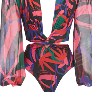 Maillots <span class=keywords><strong>de</strong></span> <span class=keywords><strong>bain</strong></span> une pièce imprimés colorés <span class=keywords><strong>de</strong></span> l'usine <span class=keywords><strong>de</strong></span> Huilin pour femmes body en maille transparente à manches longues maillots <span class=keywords><strong>de</strong></span> <span class=keywords><strong>bain</strong></span> <span class=keywords><strong>maillot</strong></span> <span class=keywords><strong>de</strong></span> <span class=keywords><strong>bain</strong></span> une pièce - Product Image 6