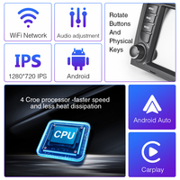Radio Android para Auto Audi TT 2006-2014, Estéreo para Auto con Carplay y Android Auto, Unidad Principal con Pantalla Táctil IPS de 2+32GB, Reproductor Multimedia para Auto