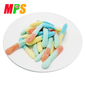 Gomitas Halal Sour Worms al por Mayor - Product Image 2