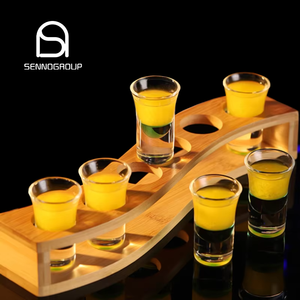 Vasos de alta calidad con Logo personalizado, copa de vino y whisky, Espresso, sublimación en blanco, pequeños, con soporte - Product Image 1