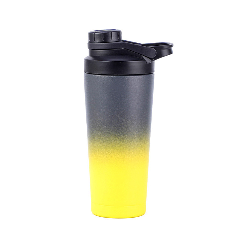 Dégradé noir et jaune