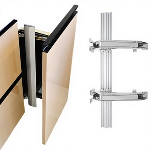Charnières de meubles modernes à porte simple en acier laminé à froid, ouverture à 180°, dissimulées, pour appartement, ouverture latérale multi-angles, entièrement ouvertes - Product Image 2