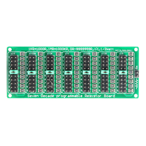 Resistencia SMD Programable y Ajustable de Siete Dígitos 1R - 9999999R, Placa de Resistencia Deslizante, Precisión de Paso 1R 1%, Módulo de 1/2 Vatios, 200V - Product Image 1