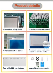 86-inch công nghệ thông minh ngón tay hồng ngoại cảm ứng bảng thông minh cuộc họp giảng dạy bảng trắng tương tác cho trường học - Product Image 5