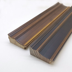 2917 Solid Wood Molding 80x35mm <b>Wall</b> Trim For Picture <b>Frames</b> Indoor Use - Product Image 2