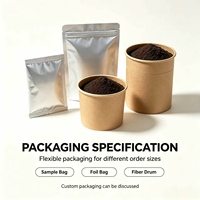 Extrait de Maca Noire Haute Pureté, Poudre Fine Brun-Gris Foncé, Approvisionnement en Gros Usine pour Formulations Alimentaires et Cosmétiques