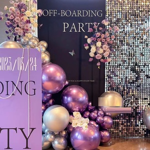 Square Sequin Shimmer Wall Backdrop Panel Birthday <strong>Stage</strong> Party Background Advertisement Wall <strong>Decoration</strong> - Product Image 4