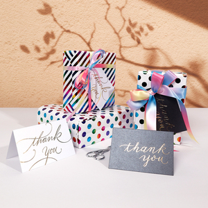 Fábrica al por mayor 80g Navidad personalizado papel de regalo de lujo 43*300cm papel de regalo para embalaje - Product Image 5