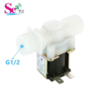Katup Solenoid Listrik G1/2 Inci DC12V/24V/220V Normal Tertutup Katup Air Masuk Dispenser untuk Aplikasi Minyak FPDJ-23 - Product Image 2
