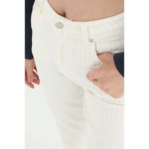 Pantalon en jean rayé pour femme - 31877PNT - ECRU - Product Image 5