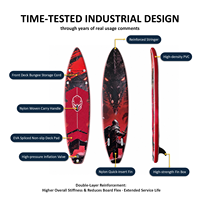 Planche à pagaie gonflable en PVC pour adultes, stable, polyvalente, grande flottabilité, pour les sports nautiques en plein air, la pêche et les loisirs
