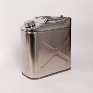 Bidon d'essence portable vertical en <span class=keywords><strong>acier</strong></span> inoxydable YINXIN YX-LSB 10L 15L 20L pour extérieur et tout-terrain - Product Image 1