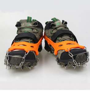 Crampones de Hielo Ajustables - Púas Antideslizantes Multiusos para Senderismo y Escalada en Nieve - Product Image 6
