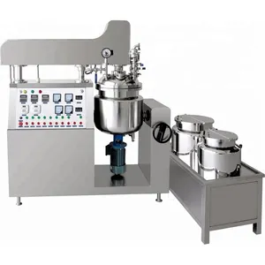 JF Equipment Cosmetic Cream Tank Vacuum Emulsificante Mixer Linha Produção Máquina Emulsionante Homogeneização