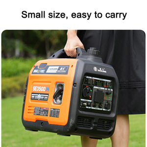 Máy phát điện di động chạy xăng và gas tự nhiên, công suất 3.5KW - 6.5KW, sử dụng nhiên liệu kép LPG/LNG, khởi động từ xa, hoạt động êm ái, dùng cho gia đình - Product Image 5