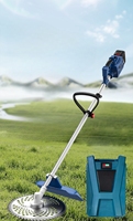 Hantechn haute puissance tondeuse à gazon électrique sans fil multifonctionnel jardin sans brosse tondeuse à gazon maison Portable coupe-herbe