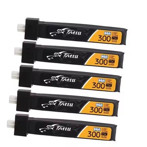 300mAh 3.8V 1S 75C LiPo แบตเตอรี่ BT2.0/ปลั๊ก PH2.0 RC FPV โดรนแข่งขัน Quadcopter - Product Image 1