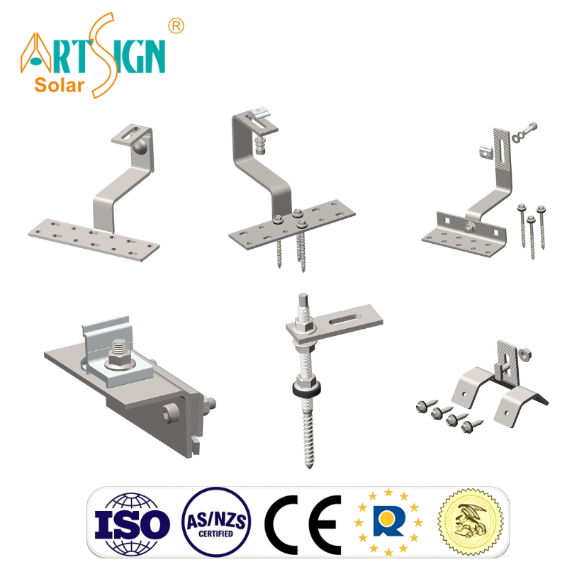 Art Sign Stainless Steel Solar Tile Hook Hot-Dip Galvanized Roof ...