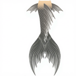 Nouvelle Collection : Maillot <span class=keywords><strong>de</strong></span> Bain Sirène 1 Pièce Imprimé pour Femme – Durable, Respirant, Grandes Tailles, Sur Mesure - Product Image 1